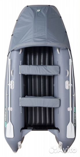 Gladiator E350 PRO лодка пвх (темно-серый)