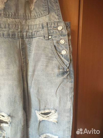 Джинсы комби fashion denim