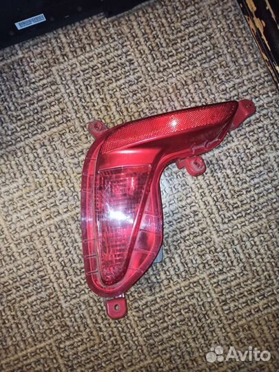 Задний левый фонарь на kia rio 4