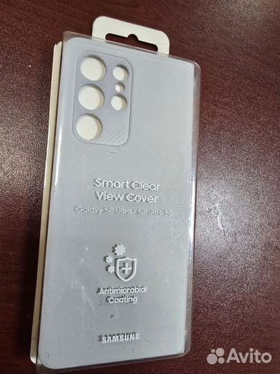 Чехол samsung SMART clear view cover s21 ultra
