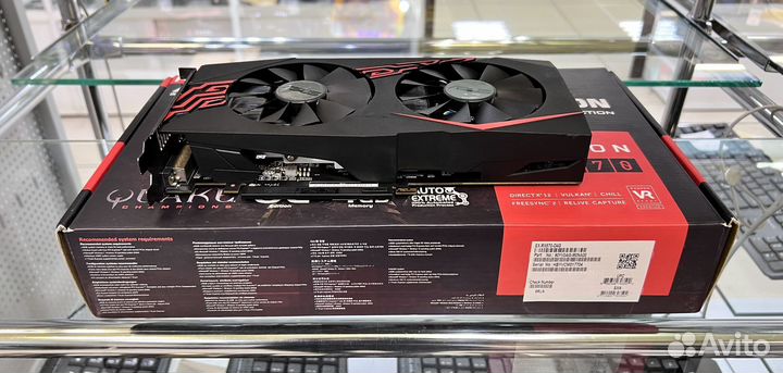 Видеокарта asus RX 570 Expedition OC 4GB/Гарантия
