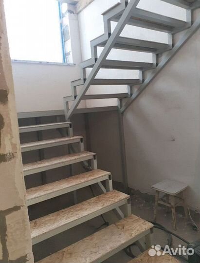 Металлокаркас лестница Гарантия