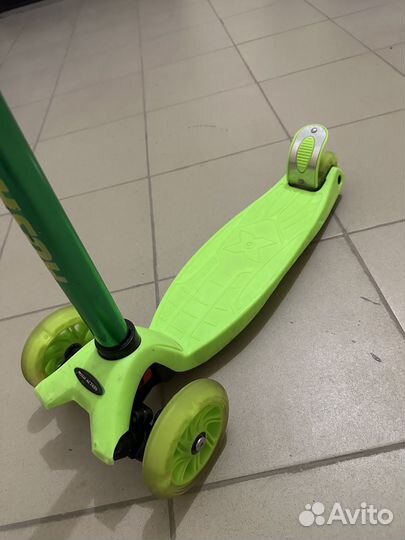 Самокат детский трехколесный бу