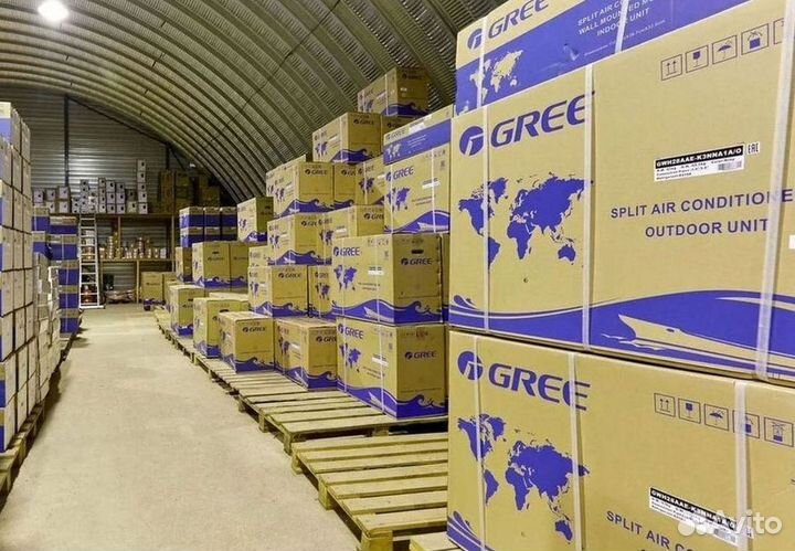 Сплит система с установкой