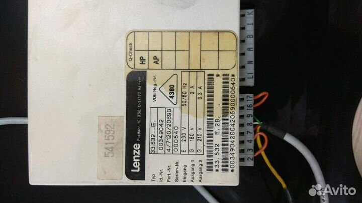Lenze 530 speed controll регулятор оборотов