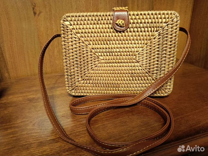 Сумка плетеная