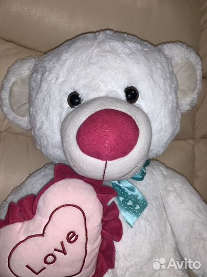 Плюшевый медведь большой(Ищет новый дом )