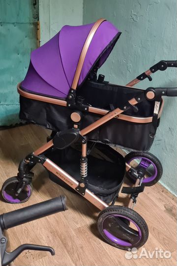 Коляска 3 в 1 wisesonle