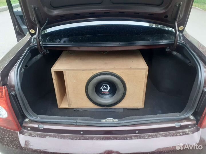 Сабвуфер и усилитель