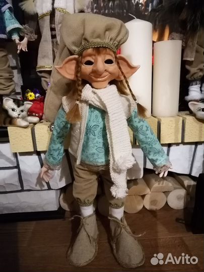 Интерьерная кукла ручной работы