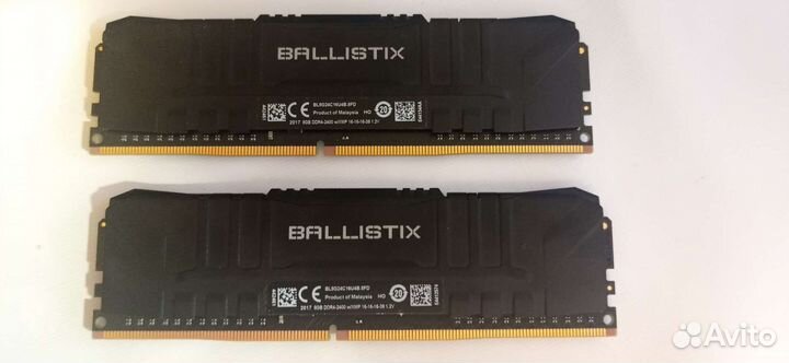 Crucial Ballistix DDR4 16Gb(2x8)