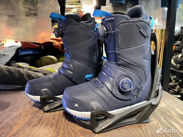 Сноуборд ботинки + крепления Burton Step On - 42