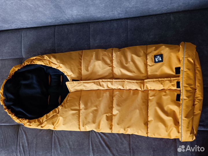 Зимний конверт в коляску