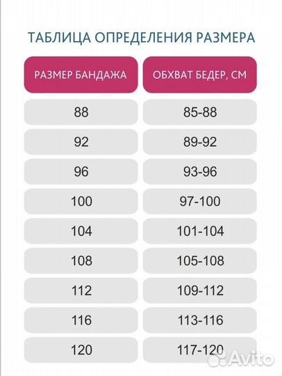 Бандаж послеродовой