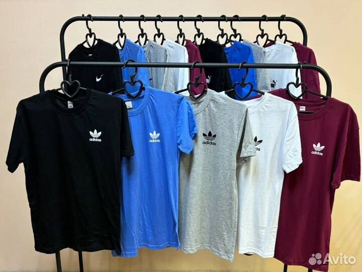 Футболка Adidas мужская хлопок