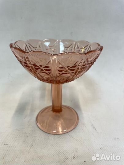 Ваза для фруктов на ножке СССР