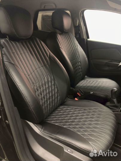 Автомобильные чехлы Митсубиси Паджеро 4 2008г