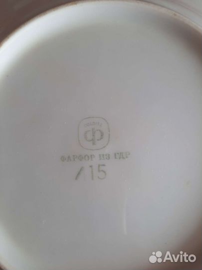 Тарелки гдр Фарфор СССР