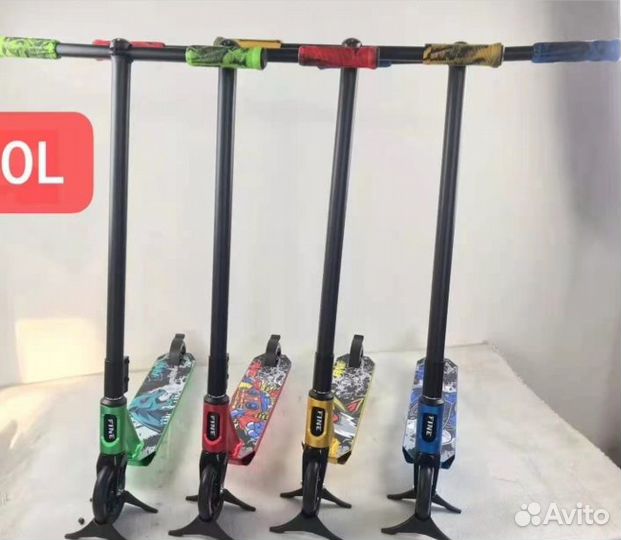 Трюковой самокат новый