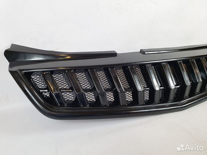 Решетка радиатора Priora 2 черный лак style AMG