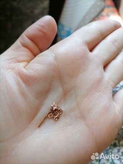 Серьга протяжка