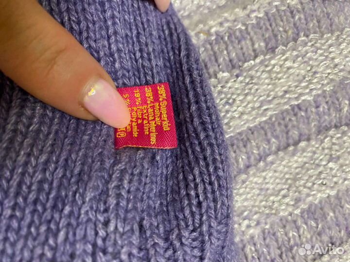 Комплект шапка и шарф женский