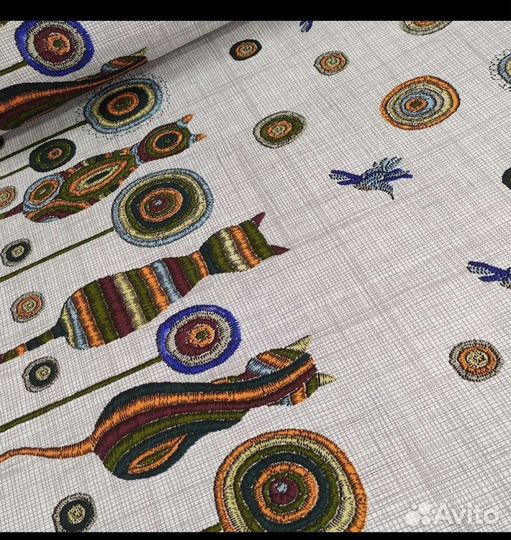 Кухонные полотенца рогожка