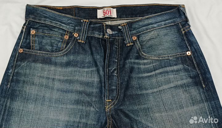 Levis 501 джинсы 32/32