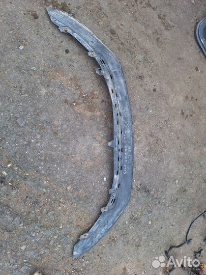 Юбка губа бампера volkswagen polo sedan