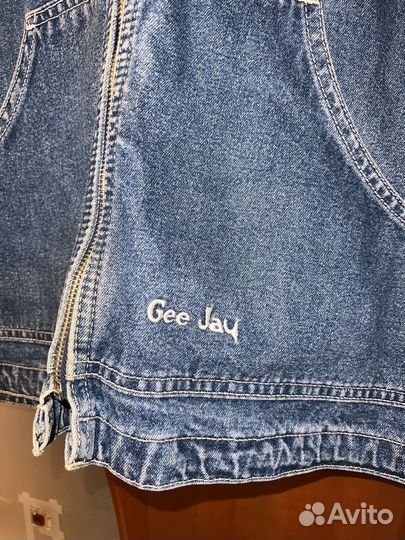 Джинсовая куртка gee jay 38 размер