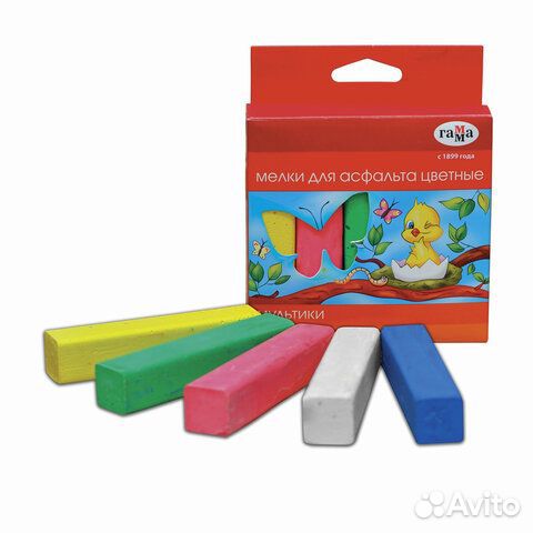 Мел цветной гамма 