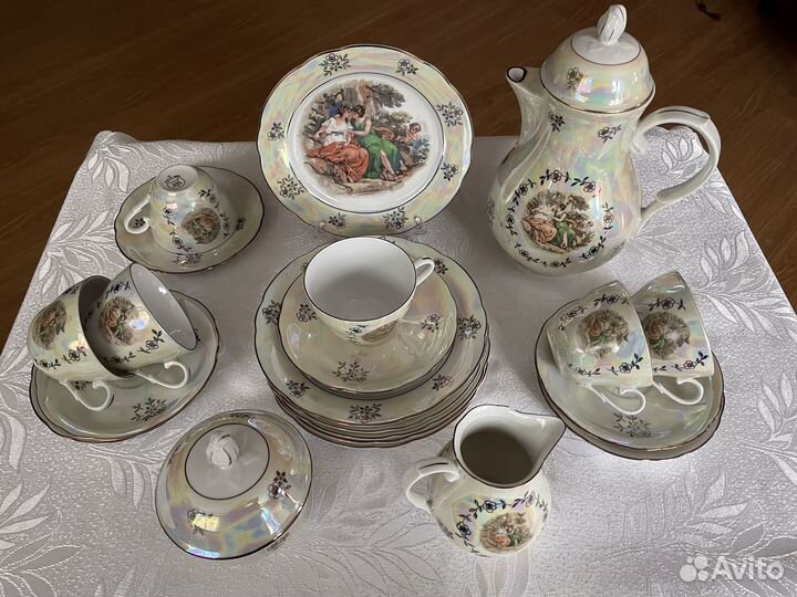 Сервиз Мадонна/блюдо/кофейные пары