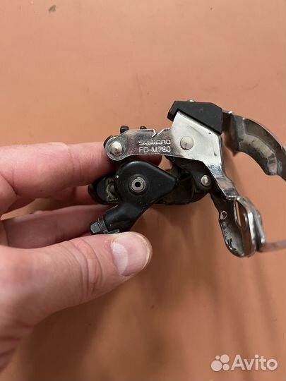Передний переключатель shimano deore хт