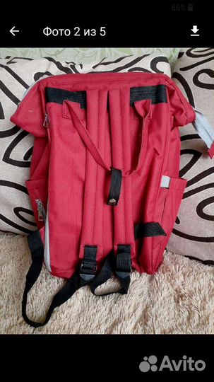 Сумка-рюкзак для мамы И малыша