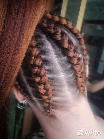 Плетение кос с канекалоном
