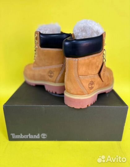 Timberland 6inch Premium на меху оригинал