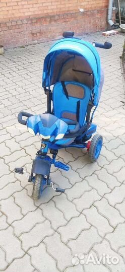 Детский трехколесный велосипед lamborghini