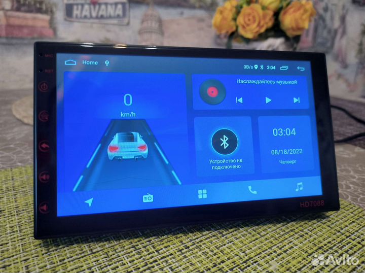 Новая 2 Din магнитола Андроид