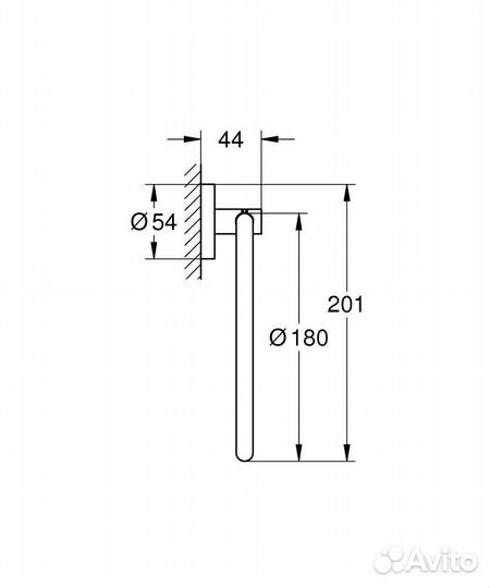 Кольцо для полотенца Grohe (40365001) №50