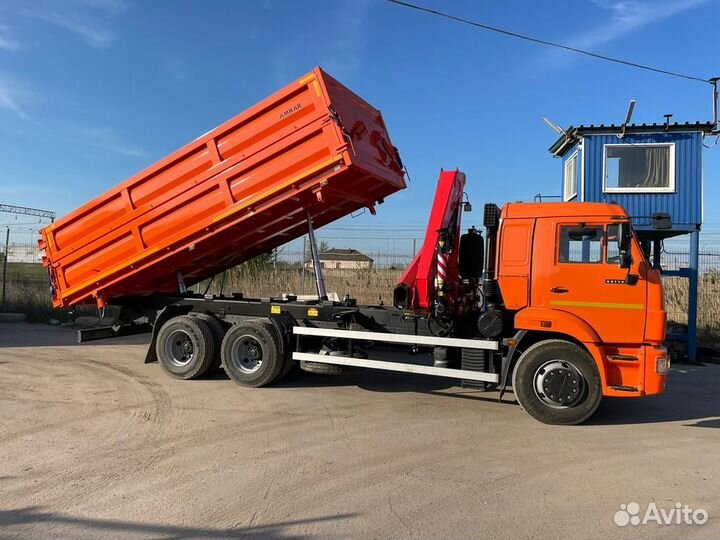 КамАЗ 65115 с КМУ, 2023