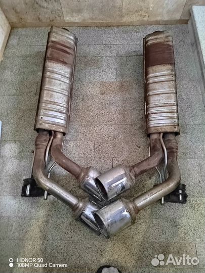 Выхлоп mercedes G63