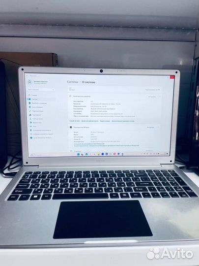Celeron N4020 8оз 128ssd UHD Graphics ноу.т Dexp к