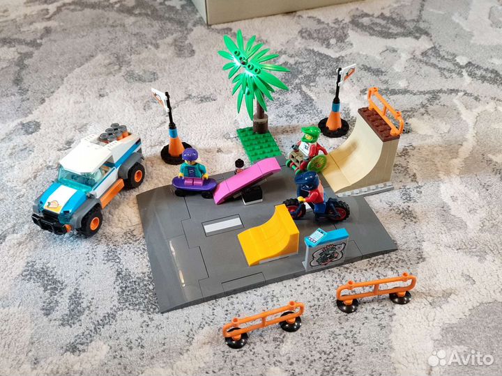 Лего скейт парк