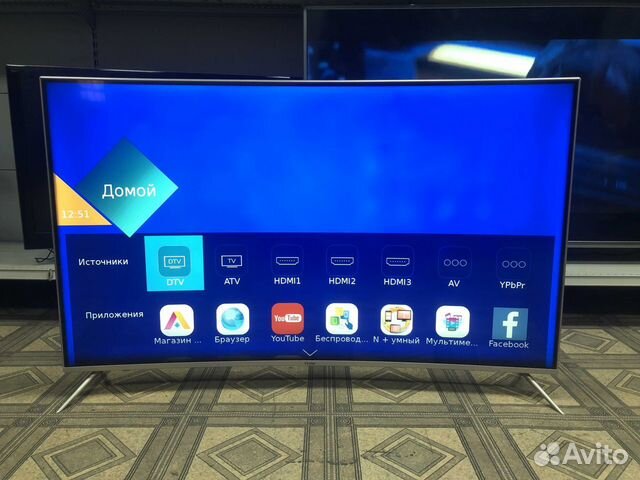 Тв Haier 55(140) /SMART TV/Wi-Fi/4K UHD (3840x2160