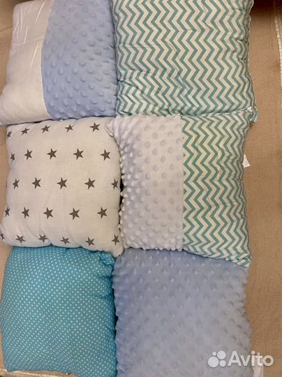 Мягкие бортики в кроватку