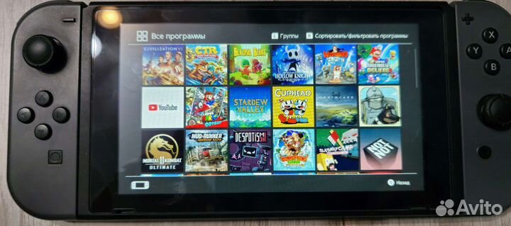 Нинтендо свитч с играми