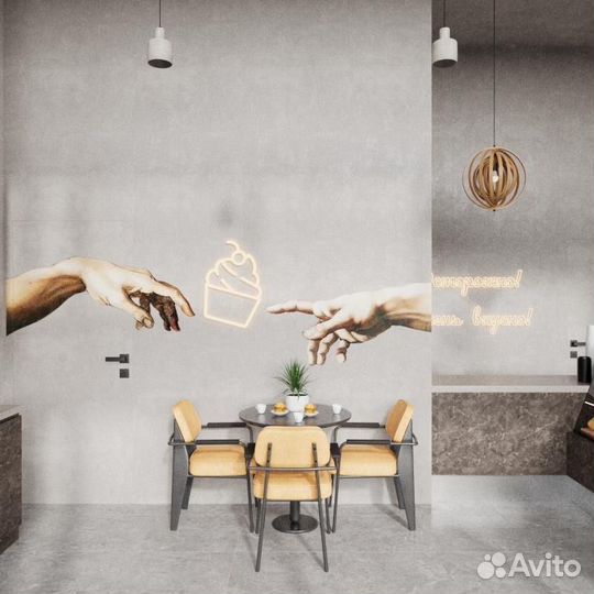 Дизайнер интерьера пекарни кафе