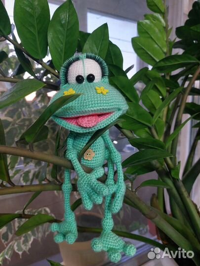 Мягкие игрушки, лягушата, ручная работа