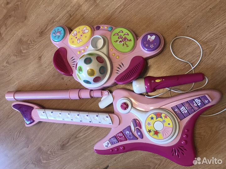 Детские игрушки гитара
