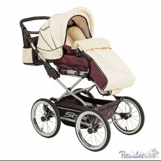Коляска Reindeer Style 2в1 с конвертом